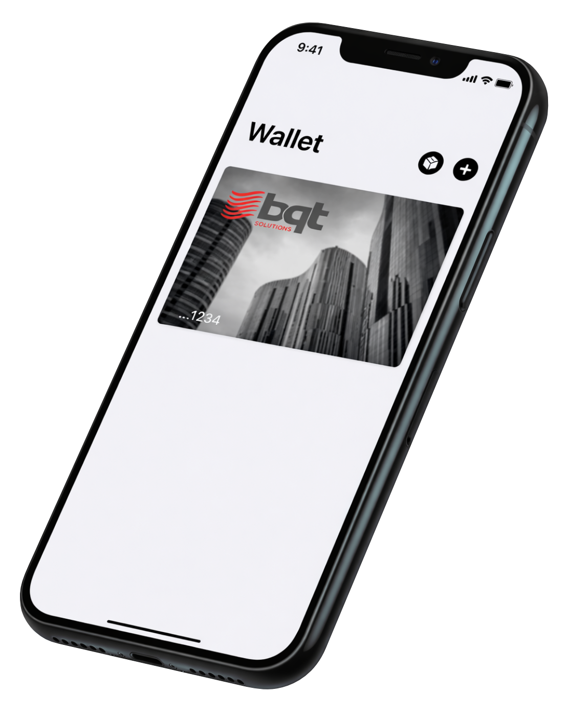 UniKey mobile wallet credential on iPhone